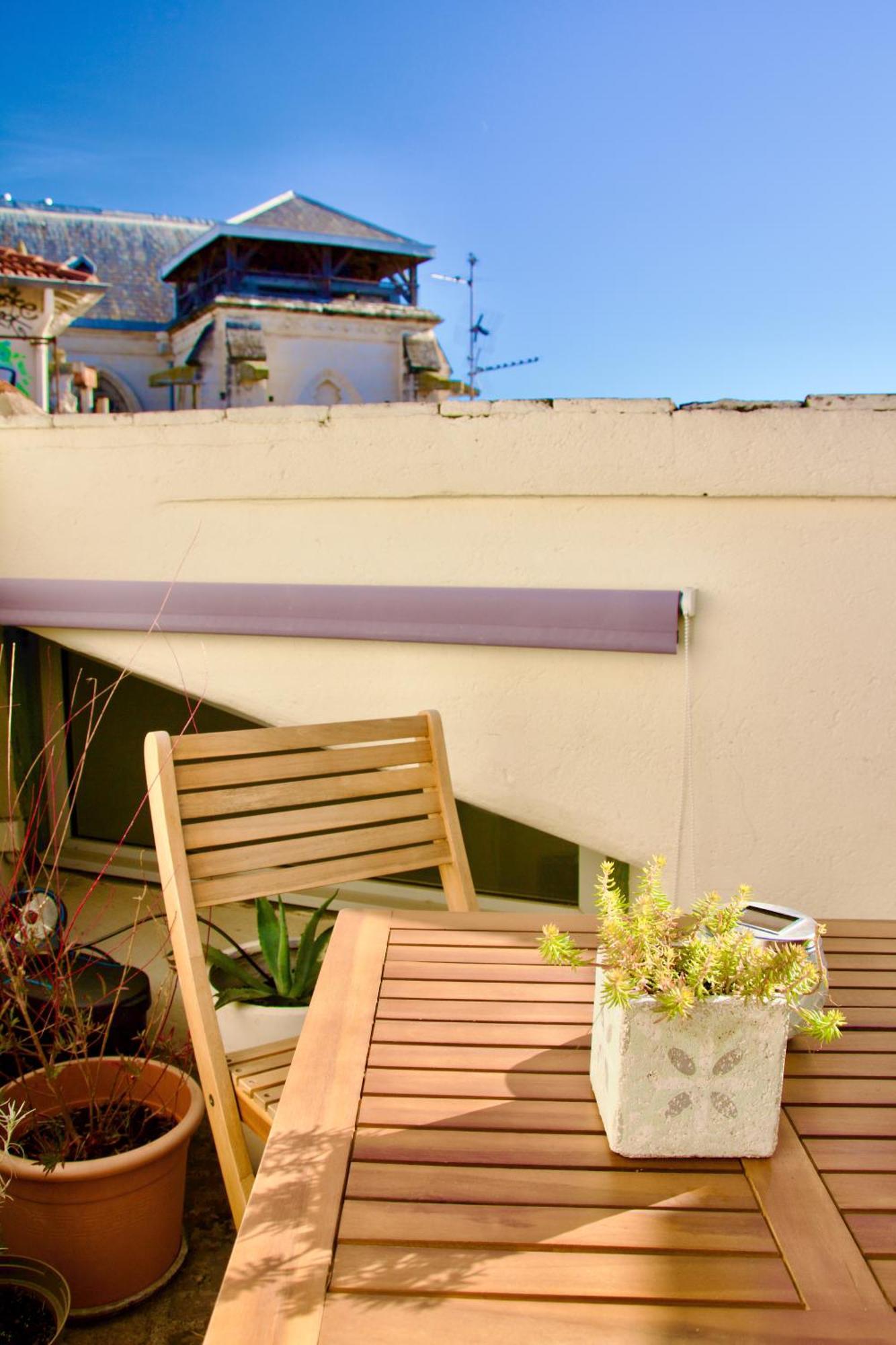 Joli Studio Avec Terrasse-Jardin Sur Les Toits, Coeur Historique Montpellier Exterior photo